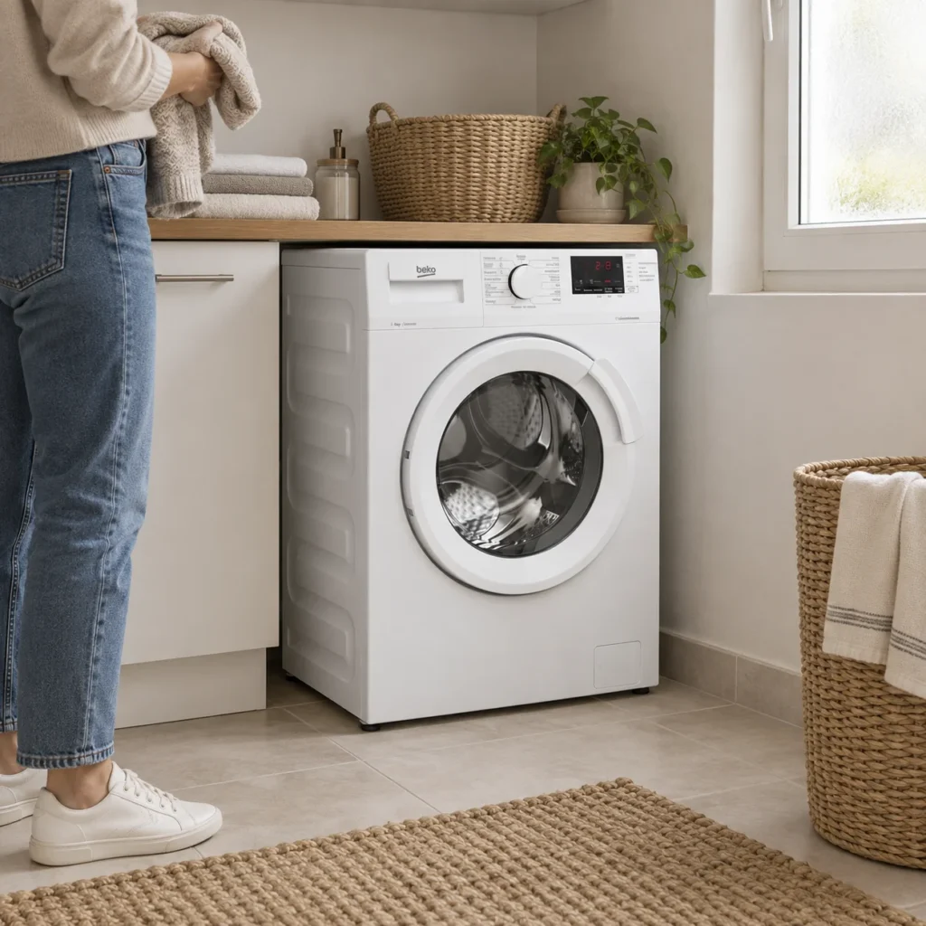 Beko WTV95220W, a escala