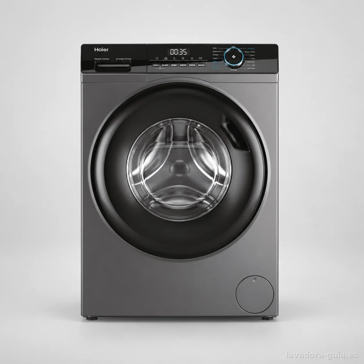 Haier HW90-B14939S8, fotografía de producto en estudio