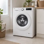 LG F82AV33WHS, vista en ángulo de 3/4